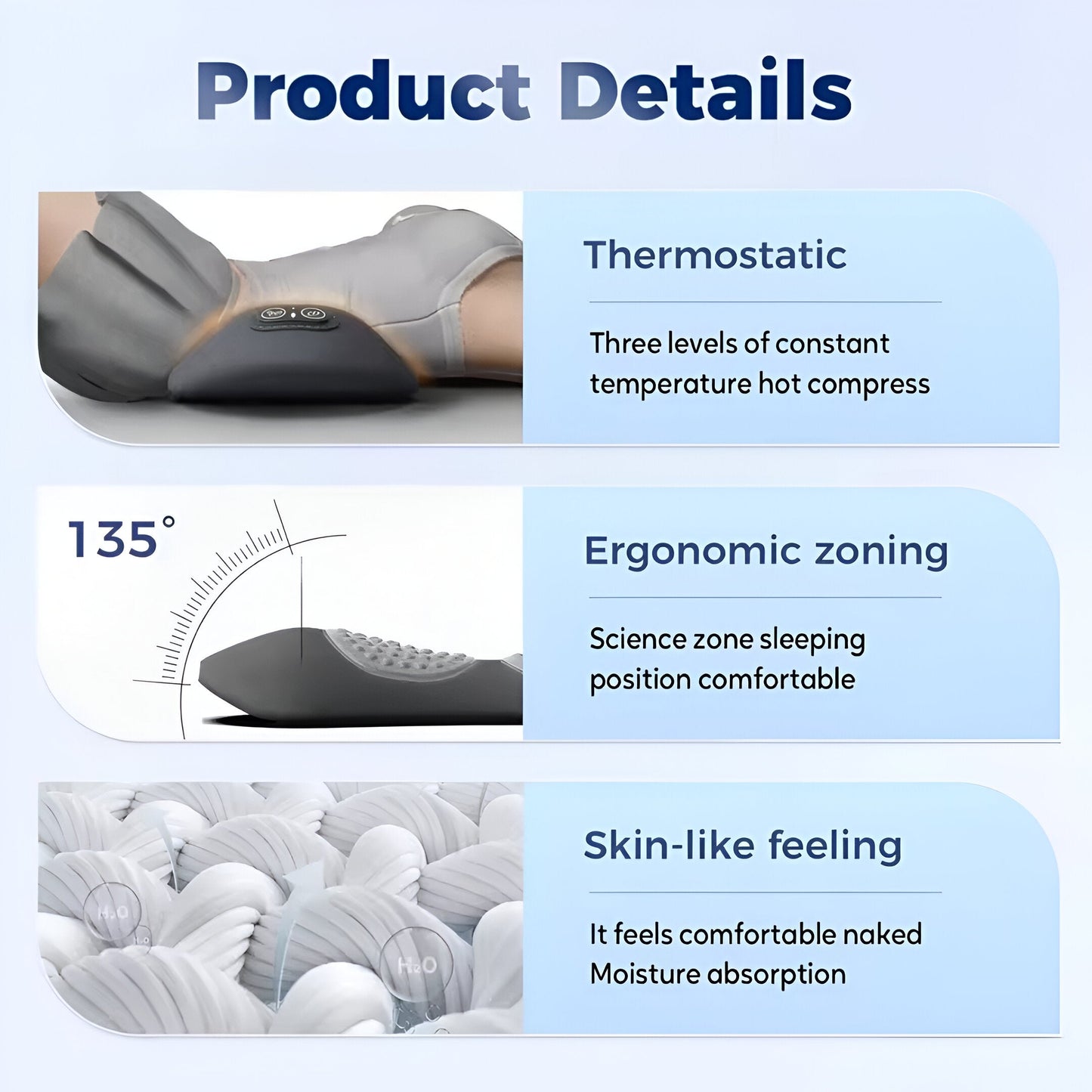 Ryzewell™ TripleCare 3-in-1 Back Massager