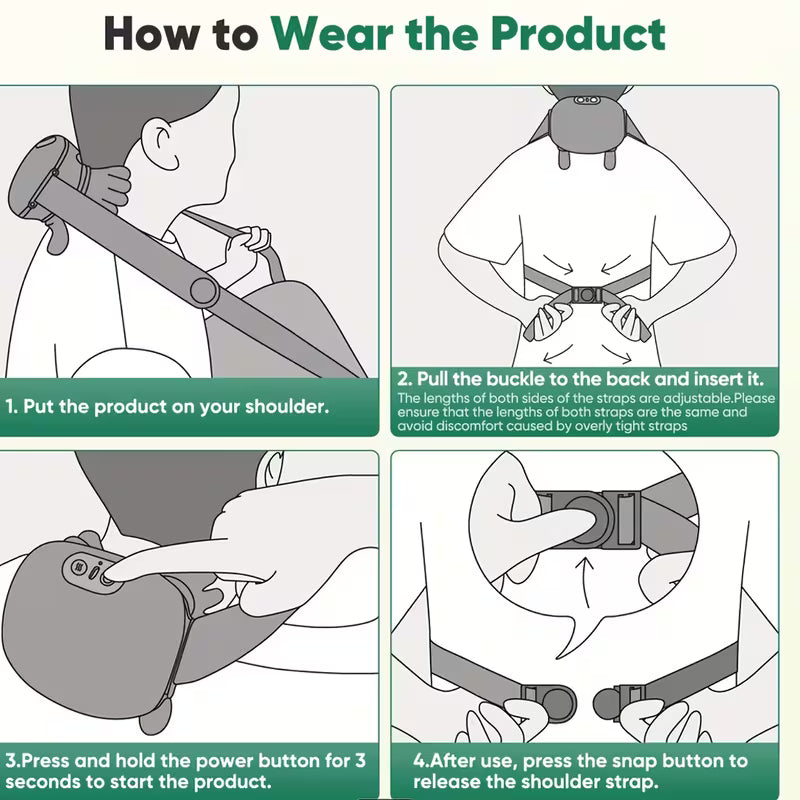 Ryzewell™ Smart Neck Relief Massager